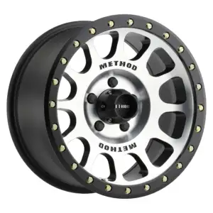 MR 305 Machined - Matte Black Lip  Set of 4 (17")