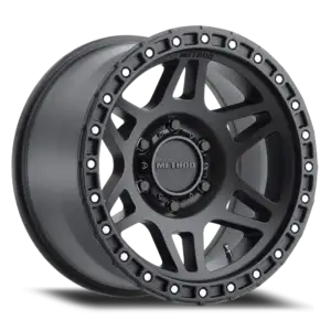 MR 312 Matte Black  Set of 4 (18")